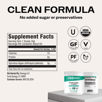 USA Grown Spirulina VIMERGY Supplements Vitamins 