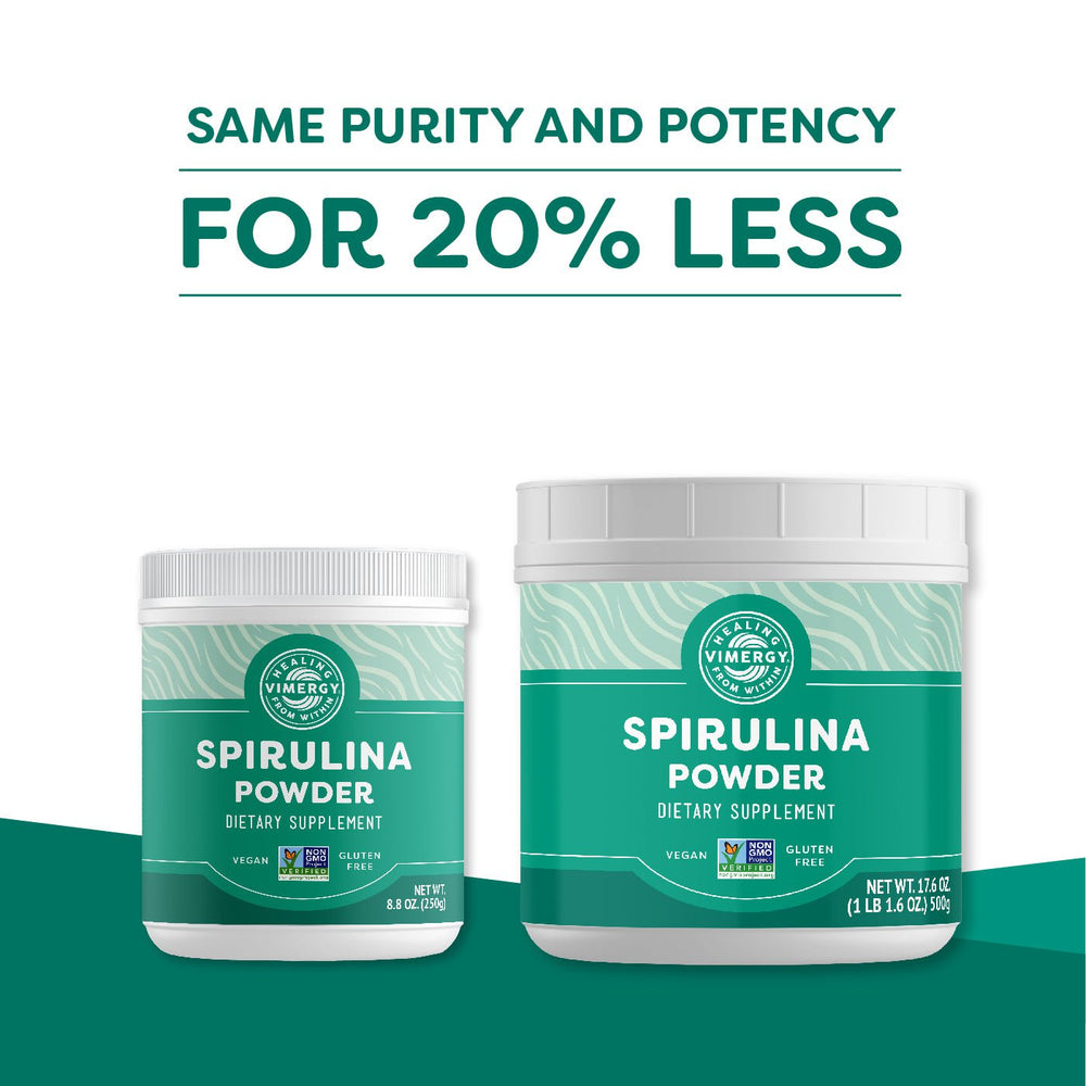 Spirulina Supplement Spirulina Powder Vimergy