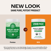 Organic Barley Grass Juice VIMERGY Supplements Vitamins 