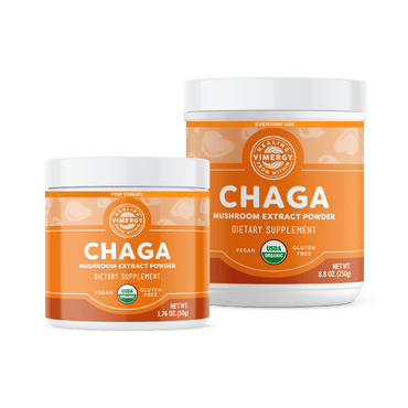 USDA Organic Chaga Powder Home & Travel Kit