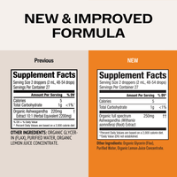 Organic Liquid Ashwagandha VIMERGY Supplements Vitamins