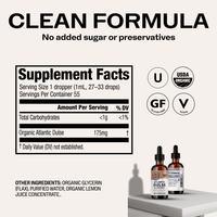 Organic Atlantic Dulse VIMERGY Supplements Vitamins|type_supplement_facts