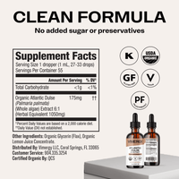 Organic Atlantic Dulse VIMERGY Supplements Vitamins|type_supplement_facts