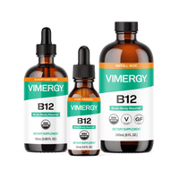 USDA Organic Liquid B12 Home & Travel Kit