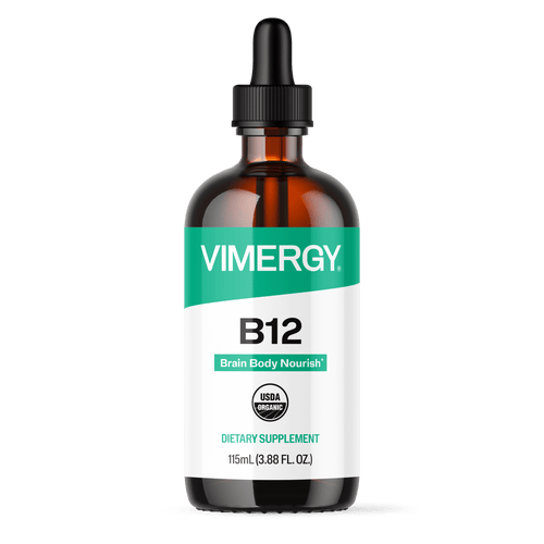 Organic Liquid B12 Vimergy Supplements Vitamins 