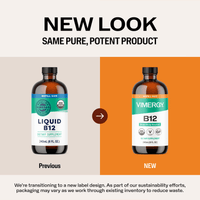 Organic Liquid B12 VIMERGY Supplements Vitamins