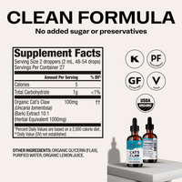 Organic Liquid Cat's Claw VIMERGY Supplements Vitamins