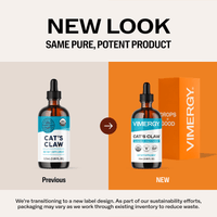 Organic Liquid Cat's Claw VIMERGY Supplements Vitamins