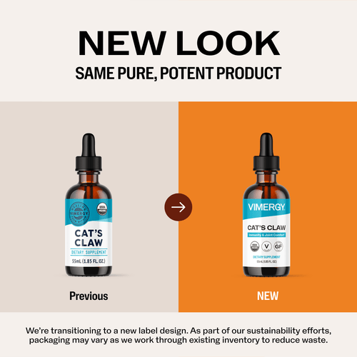 Organic Liquid Cat's Claw VIMERGY Supplements Vitamins