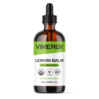 Organic Liquid Lemon Balm VIMERGY Supplements Vitamins