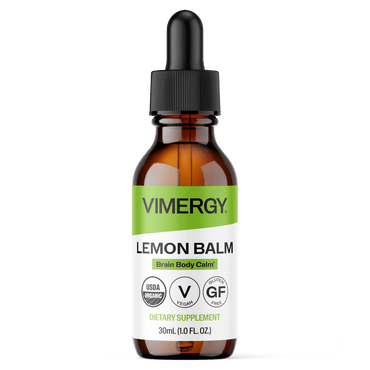 Organic Liquid Lemon Balm VIMERGY Supplements Vitamins|pdp_img_gallery_travel|type_hero