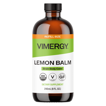 Organic Liquid Lemon Balm VIMERGY Supplements Vitamins|pdp_img_gallery_refill|type_hero