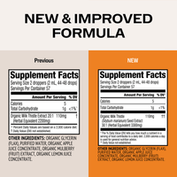 Organic Milk Thistle 20:1 VIMERGY Supplements Vitamins|type_supplement_facts