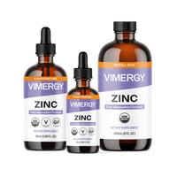 USDA Organic Liquid Zinc Home & Travel Kit