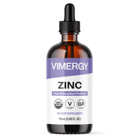Organic Liquid Zinc VIMERGY Supplements Vitamins 
