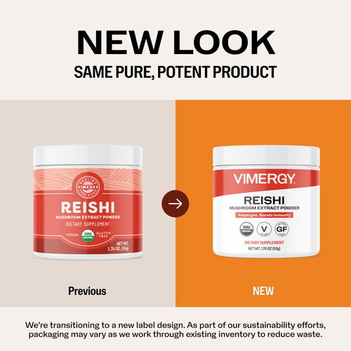 Organic Reishi VIMERGY Supplements Vitamins|type_update