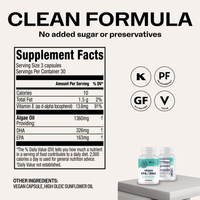 Vegan EPA/DHA VIMERGY Supplements Vitamins|type_supplement_facts